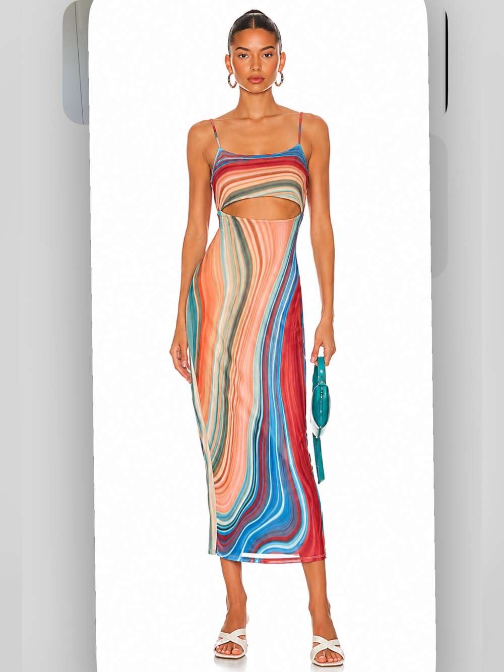 AFRM Matera midi dress summer dress small